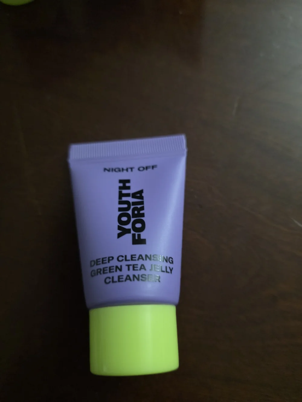 4 Youth Foria Night Off Deep Cleansing Green Tea Jelly Cleanser - Purple